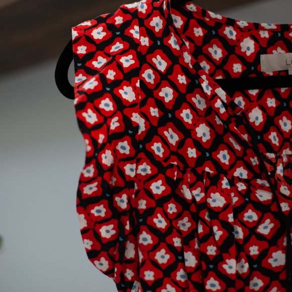 Loft - Patterned Dress - Picture 3 of 5